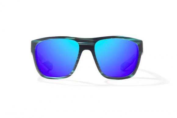 BAJIO LAS ROCAS | Frame Color: Blue Grass Matte | Lens Color: Blue Mirror | Lens Material: Polycarbonate Lenses