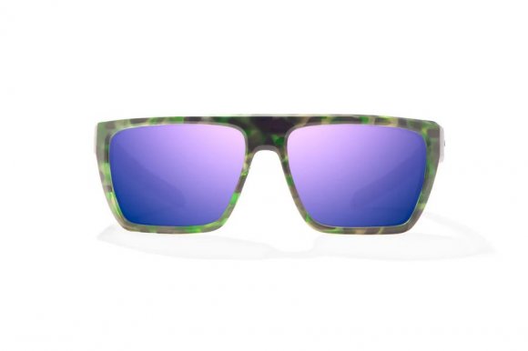 BAJIO ZAPATA | Frame Color: Green Water Matte | Lens Color: Violet Mirror | Lens Material: Polycarbonate Lenses