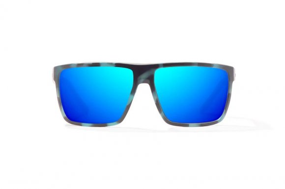 BAJIO TOADS | Frame Color: Blue Water Matte | Lens Color: Blue Mirror | Lens Material: Polycarbonate Lenses