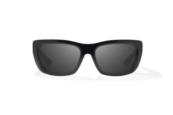 BAJIO ANNETTE | Frame Color: Black Gloss | Lens Color: Grey | Lens Material: Polycarbonate Lenses