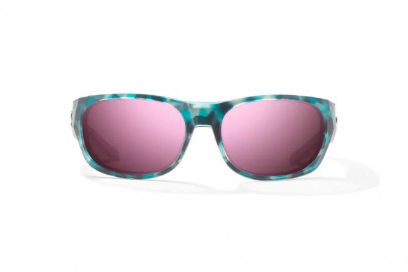 BAJIO DARIEN | Frame Color: Light Blue Water Matte | Lens Color: Rose Mirror | Lens Material: Glass Lenses
