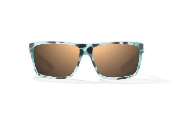 BAJIO SIGS | Frame Color: Light Blue Water Matte | Lens Color: Copper | Lens Material: Polycarbonate Lenses