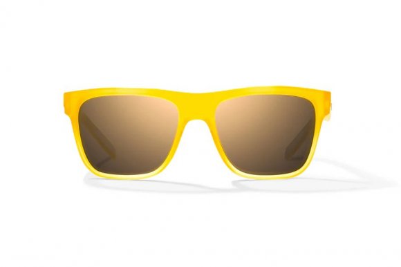 BAJIO HOPEDALE | Frame Color: Yellow Glass Matte | Lens Color: Copper | Lens Material: Glass Lenses