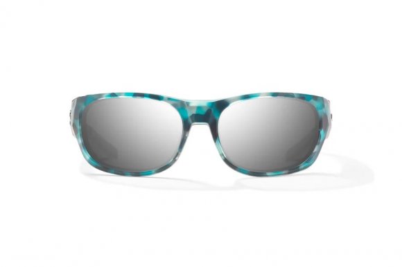 BAJIO DARIEN | Frame Color: Light Blue Water Matte | Lens Color: Silver Mirror | Lens Material: Glass Lenses