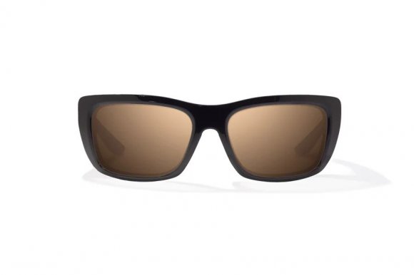 BAJIO ANNETTE | Frame Color: Black Gloss | Lens Color: Copper | Lens Material: Polycarbonate Lenses