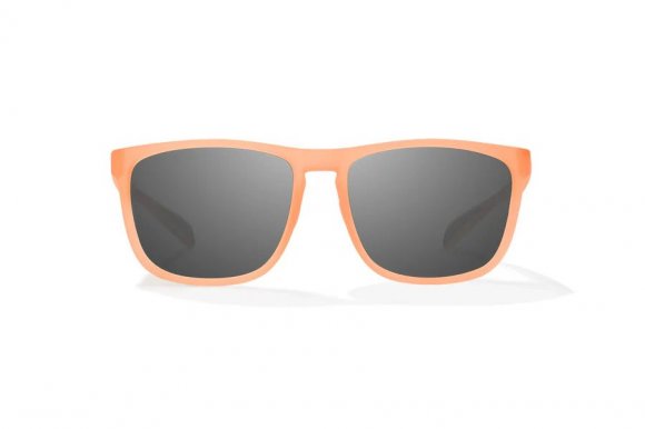 BAJIO CALDA | Frame Color: Peach Glass Matte | Lens Color: Grey | Lens Material: Polycarbonate Lenses