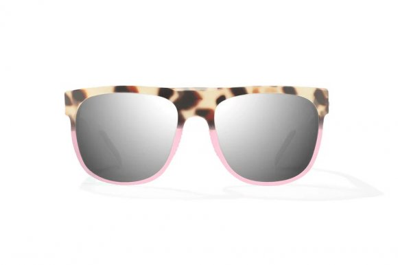 BAJIO CHELEM | Frame Color: Tort-Rose Turtle Gloss | Lens Color: Silver Mirror | Lens Material: Polycarbonate Lenses