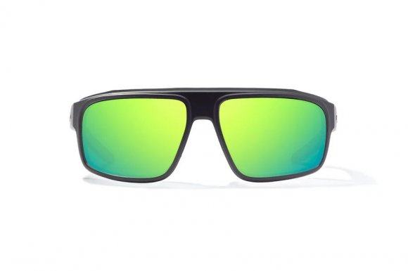 BAJIO GREENLAND | Frame Color: Black Matte | Lens Color: Green Mirror | Lens Material: Glass Lenses