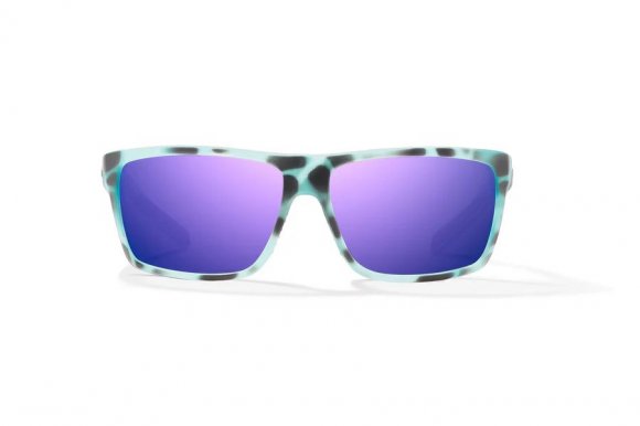 BAJIO SIGS | Frame Color: Light Blue Water Matte | Lens Color: Violet Mirror | Lens Material: Glass Lenses