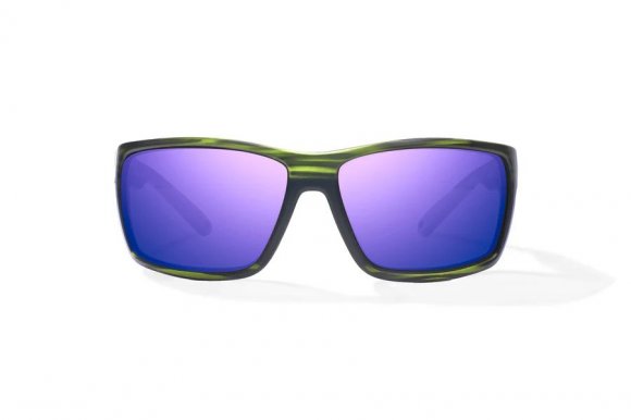 BAJIO BALES BEACH | Green Grass Matte | Lens Color: Violet Mirror | Lens Material: Polycarbonate Lenses