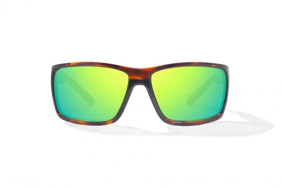 BAJIO BALES BEACH | Frame Color: Brown Tortoise Gloss | Lens Color: Green Mirror | Lens Material: Glass Lenses