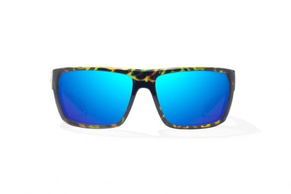 BAJIO PALOMETA | Frame Color: Green Rock Gloss | Lens Color: Blue Mirror | Lens Material: Polycarbonate Lenses