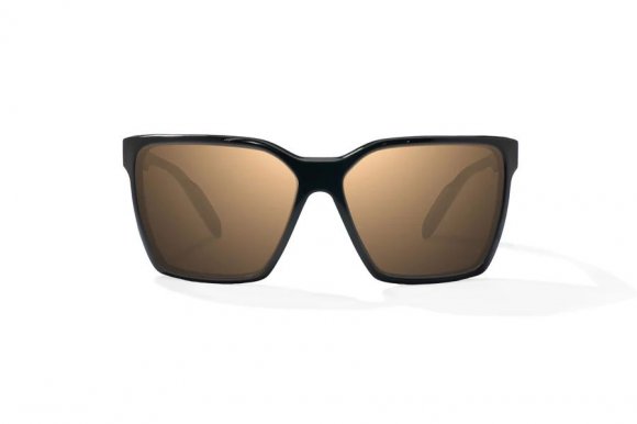 BAJIO ELDORA | Frame Color: Black Gloss | Lens Color: Copper | Lens Material: Polycarbonate Lenses