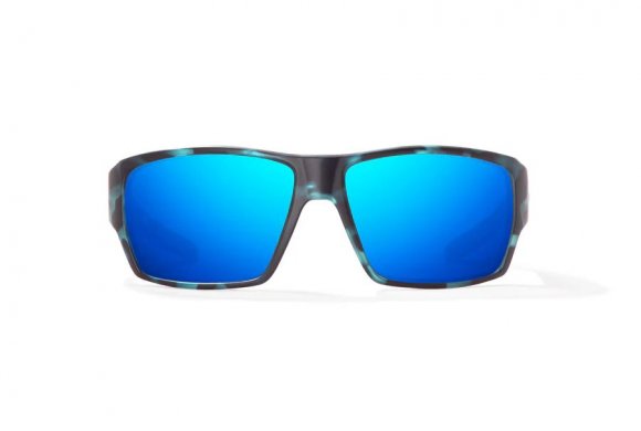 BAJIO VEGA | Frame Color: Blue Water Matte | Lens Color: Blue Mirror | Lens Material: Polycarbonate Lenses