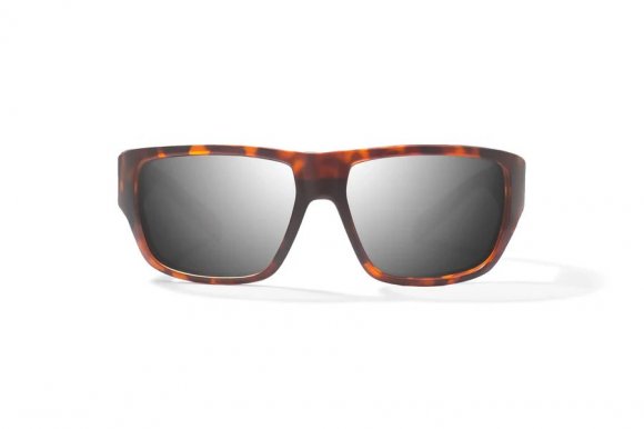 BAJIO PIEDRA | Frame Color: Brown Tortoise Matte | Lens Color: Silver Mirror | Lens Material: Glass Lenses