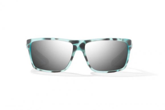 BAJIO SIGS | Frame Color: Light Blue Water Matte | Lens Color: Silver Mirror | Lens Material: Polycarbonate Lenses
