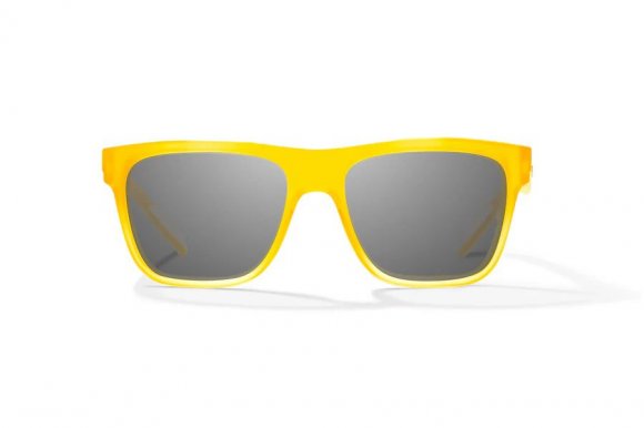 BAJIO HOPEDALE | Frame Color: Yellow Glass Matte | Lens Color: Grey | Lens Material: Polycarbonate Lenses