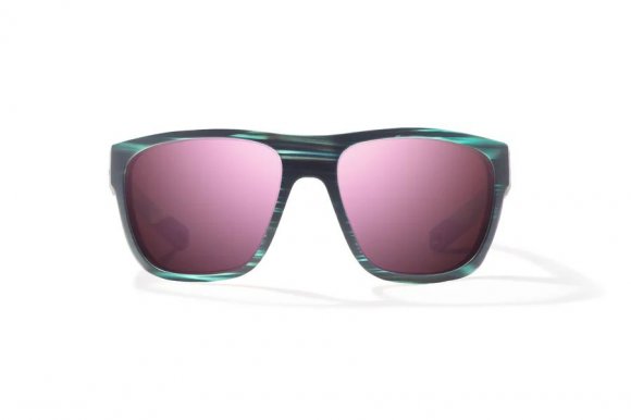 BAJIO LAS ROCAS | Frame Color: Blue Grass Matte | Lens Color: Rose Mirror | Lens Material: Polycarbonate Lenses