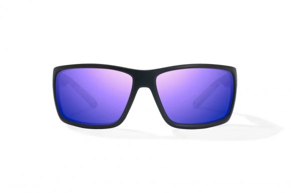 BAJIO BALES BEACH | Frame Color: Black Matte | Lens Color: Violet Mirror | Lens Material: Glass Lenses