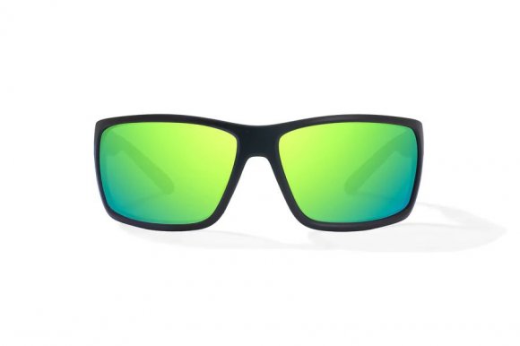 BAJIO BALES BEACH | Frame Color: Black Matte | Lens Color: Green Mirror | Lens Material: Polycarbonate Lenses
