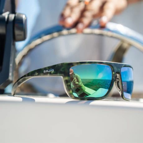 BAJIO ZAPATA | Frame Color: Green Water Matte | Lens Color: Blue Mirror | Lens Material: Glass Lenses