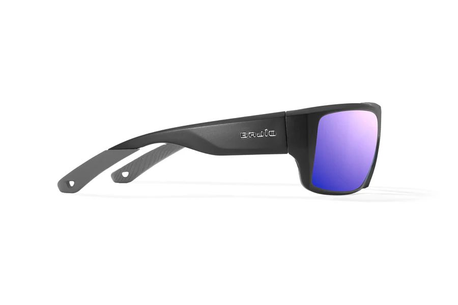 BAJIO NATO | Frame Color: Black Matte | Lens Color: Violet Mirror | Lens Material: Glass Lenses