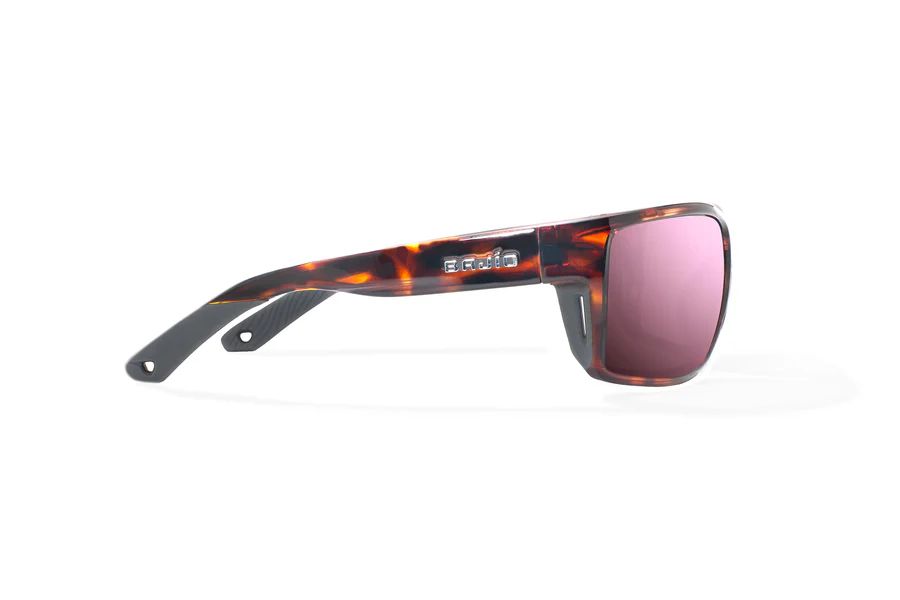 BAJIO BALES BEACH | Frame Color: Brown Tortoise Gloss | Lens Color: Rose Mirror | Lens Material: Polycarbonate Lenses