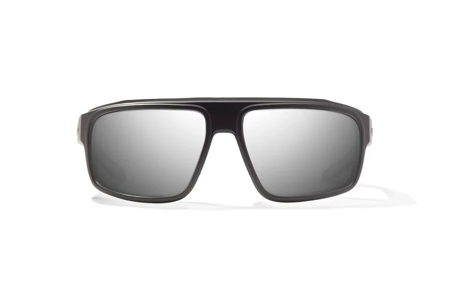 BAJIO GREENLAND | Frame Color: Black Matte | Lens Color: Silver Mirror | Lens Material: Glass Lenses
