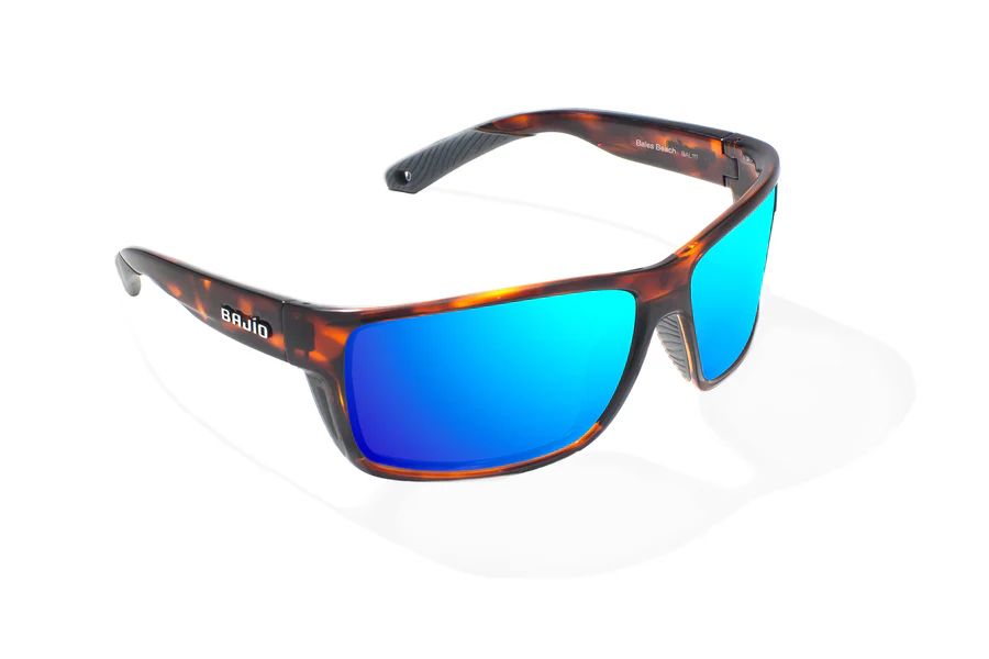 BAJIO BALES BEACH | Frame Color: Brown Tortoise Gloss | Lens Color: Blue Mirror | Lens Material: Polycarbonate Lenses