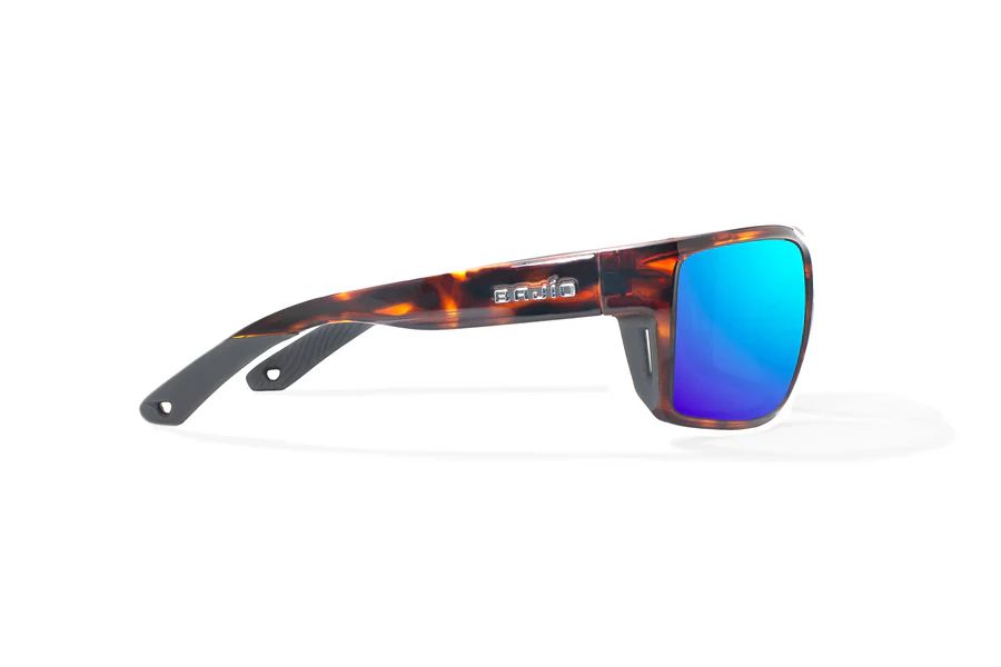 BAJIO BALES BEACH | Frame Color: Brown Tortoise Gloss | Lens Color: Blue Mirror | Lens Material: Polycarbonate Lenses