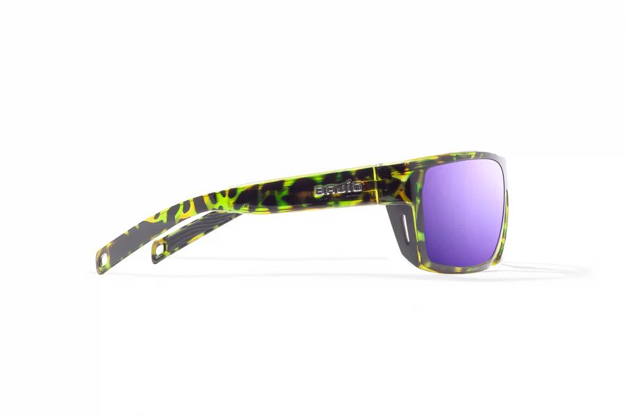 BAJIO PALOMETA | Frame Color: Green Rock Gloss | Lens Color: Violet Mirror | Lens Material: Glass Lenses