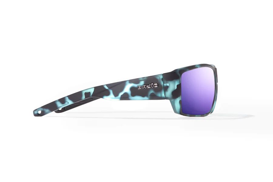 BAJIO VEGA | Frame Color: Blue Water Matte | Lens Color: Violet Mirror | Lens Material: Polycarbonate Lenses