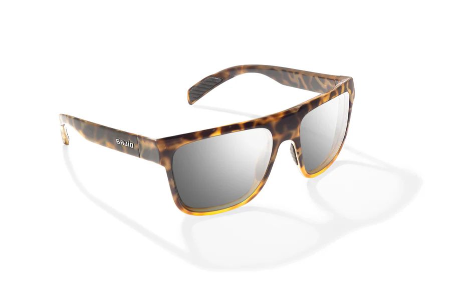 BAJIO CABALLO | Frame Color: Brown Turtle Gloss | Lens Color: Silver Mirror | Lens Material: Polycarbonate Lenses