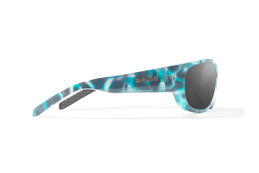 BAJIO DARIEN | Frame Color: Light Blue Water Matte | Lens Color: Grey | Lens Material: Glass Lenses