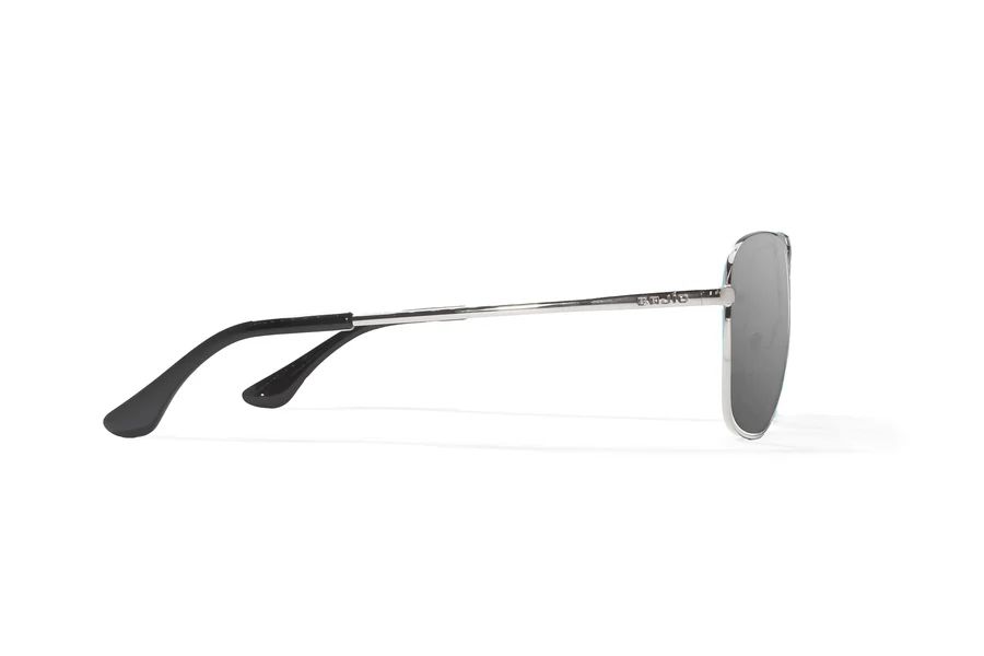 BAJIO SNIPES | Frame Color: Silver Gloss | Lens Color: Grey | Lens Material: Glass Lenses