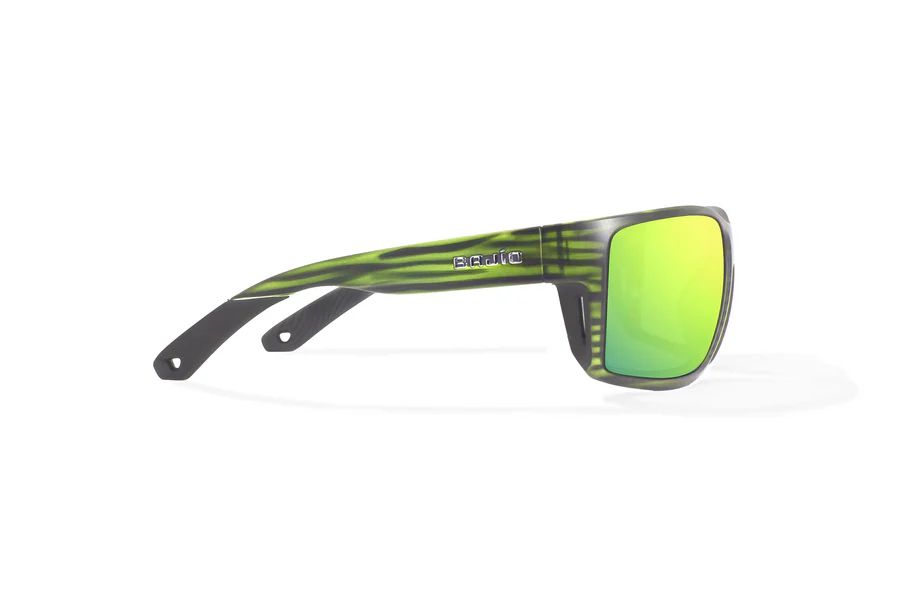 BAJIO BALES BEACH | Green Grass Matte | Lens Color: Green Mirror | Lens Material: Polycarbonate Lenses