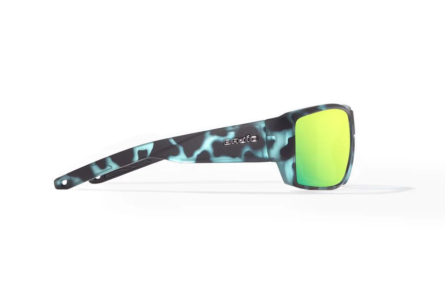 BAJIO VEGA | Frame Color: Blue Water Matte | Lens Color: Green Mirror | Lens Material: Polycarbonate Lenses