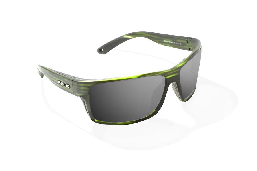 BAJIO BALES BEACH | Green Grass Matte | Lens Color: Grey | Lens Material: Polycarbonate Lenses