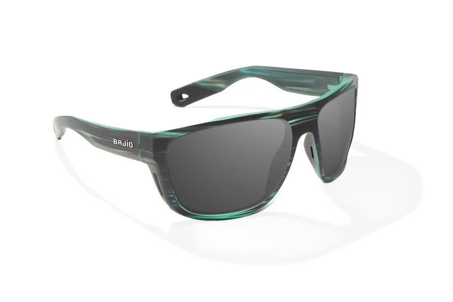 BAJIO LAS ROCAS | Frame Color: Blue Grass Matte | Lens Color: Grey | Lens Material: Glass Lenses