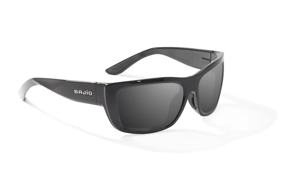 BAJIO ANNETTE | Frame Color: Black Gloss | Lens Color: Grey | Lens Material: Polycarbonate Lenses