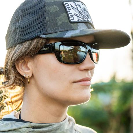 BAJIO ANNETTE | Frame Color: Black Gloss | Lens Color: Grey | Lens Material: Polycarbonate Lenses