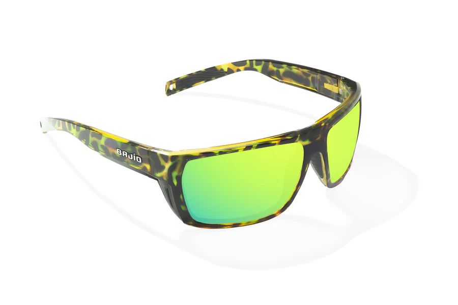 BAJIO PALOMETA | Frame Color: Green Rock Gloss | Lens Color: Green Mirror | Lens Material: Polycarbonate Lenses