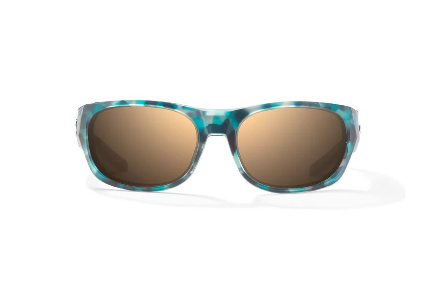 BAJIO DARIEN | Frame Color: Light Blue Water Matte | Lens Color: Copper | Lens Material: Glass Lenses