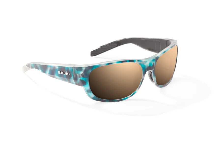 BAJIO DARIEN | Frame Color: Light Blue Water Matte | Lens Color: Copper | Lens Material: Glass Lenses