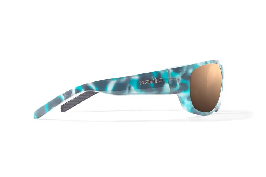 BAJIO DARIEN | Frame Color: Light Blue Water Matte | Lens Color: Copper | Lens Material: Glass Lenses