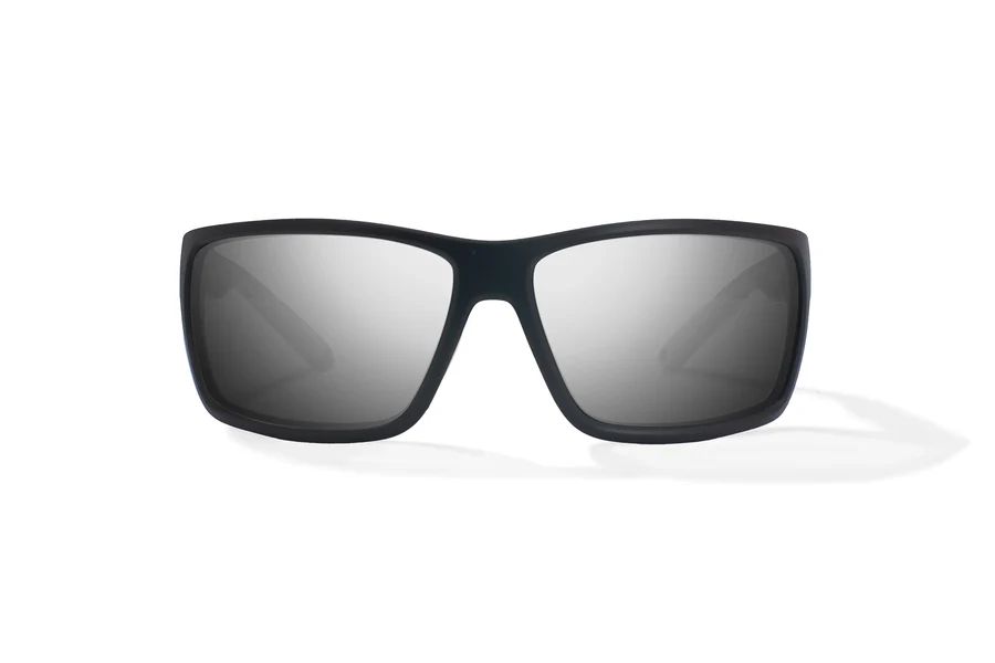 BAJIO BALES BEACH | Frame Color: Black Matte | Lens Color: Silver Mirror | Lens Material: Polycarbonate Lenses