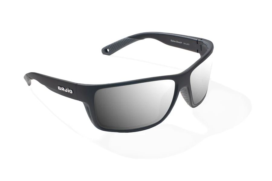BAJIO BALES BEACH | Frame Color: Black Matte | Lens Color: Silver Mirror | Lens Material: Polycarbonate Lenses
