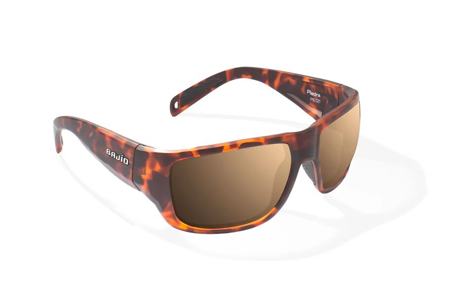 BAJIO PIEDRA | Frame Color: Brown Tortoise Matte | Lens Color: Copper | Lens Material: Polycarbonate Lenses