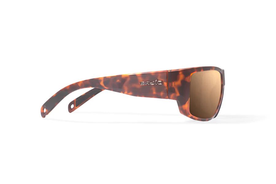 BAJIO PIEDRA | Frame Color: Brown Tortoise Matte | Lens Color: Copper | Lens Material: Polycarbonate Lenses