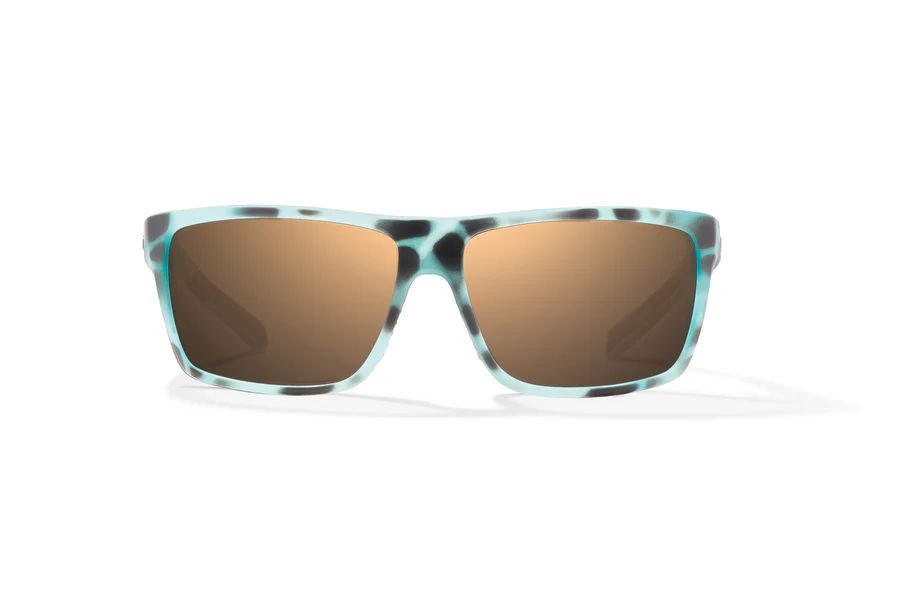 BAJIO SIGS | Frame Color: Light Blue Water Matte | Lens Color: Copper | Lens Material: Polycarbonate Lenses
